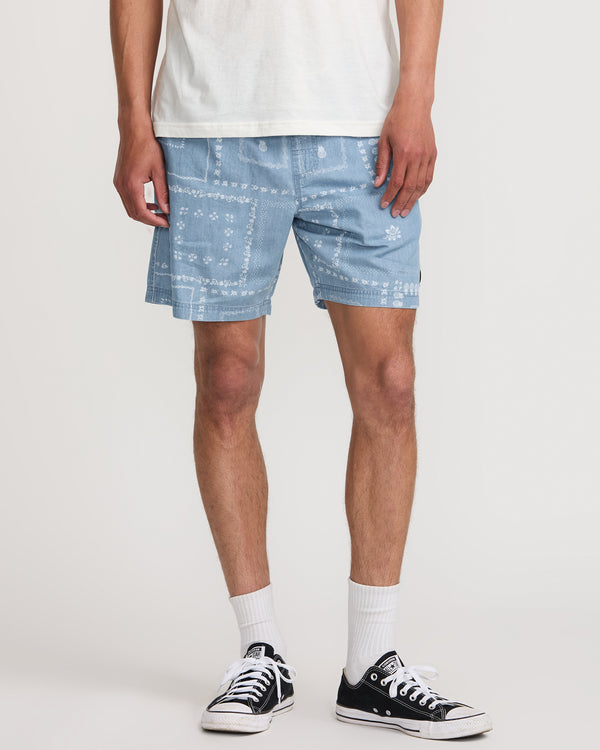 Rvca Escape Elastic Chambray 17"