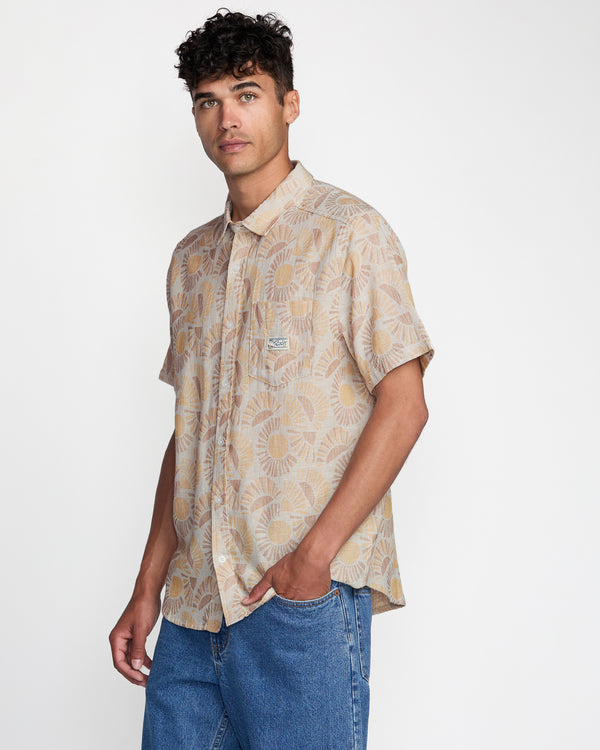Rvca Exotica II Short Sleeve Shirt