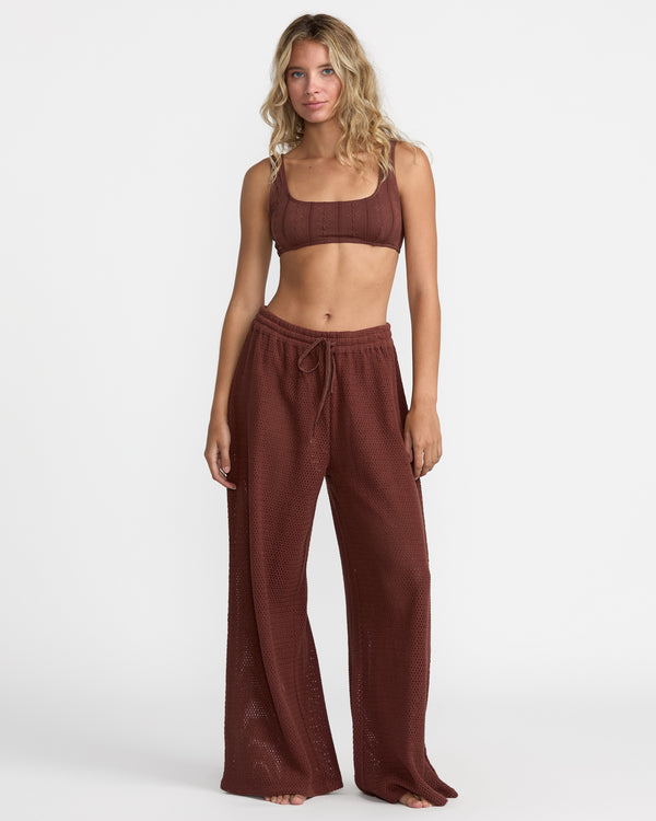 Rvca Fade Crochet Shirt