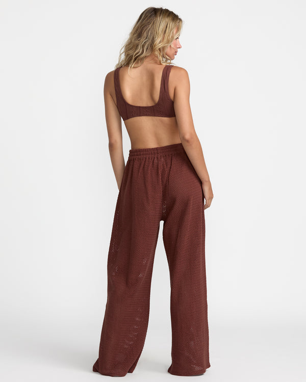 Rvca Fade Crochet Shirt