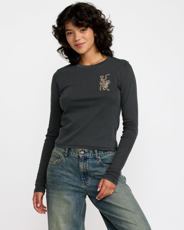 Rvca Fortune Long Sleeve Tee