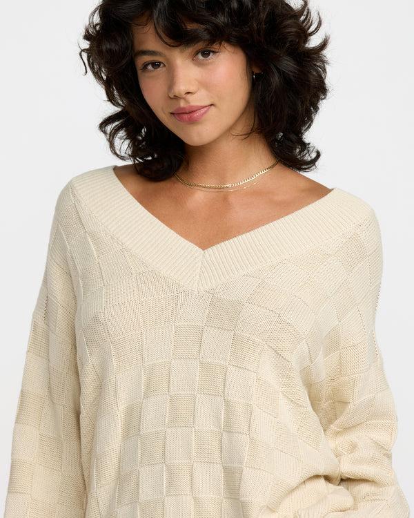 Rvca Harmony V-Neck Sweater
