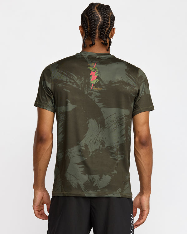 Rvca Hawaii Sport Vent Short Sleeve Tee