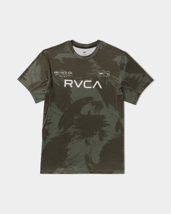 rvca Hawaii Sport Vent Short Sleeve Tee