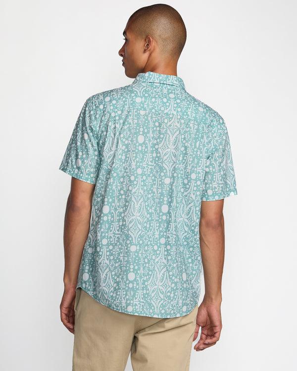 Rvca Jacobs Archive Print Short Sleeve Shirt