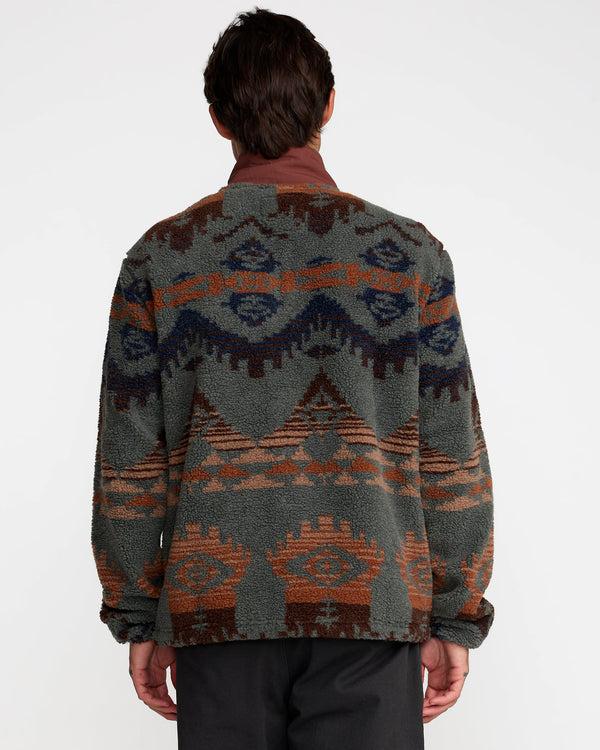 Rvca Jacumba Sherpa Zip