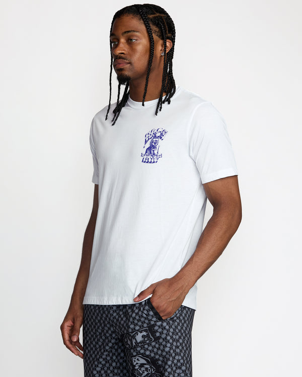 Rvca Jesse Barba Skull Wall Short Sleeve Tee