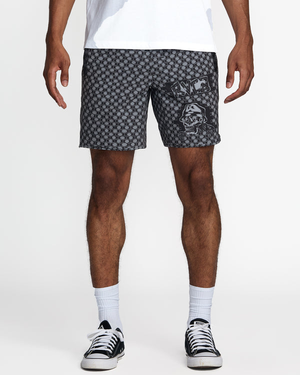 rvca Jesse Barba Yogger Stretch 17" Short