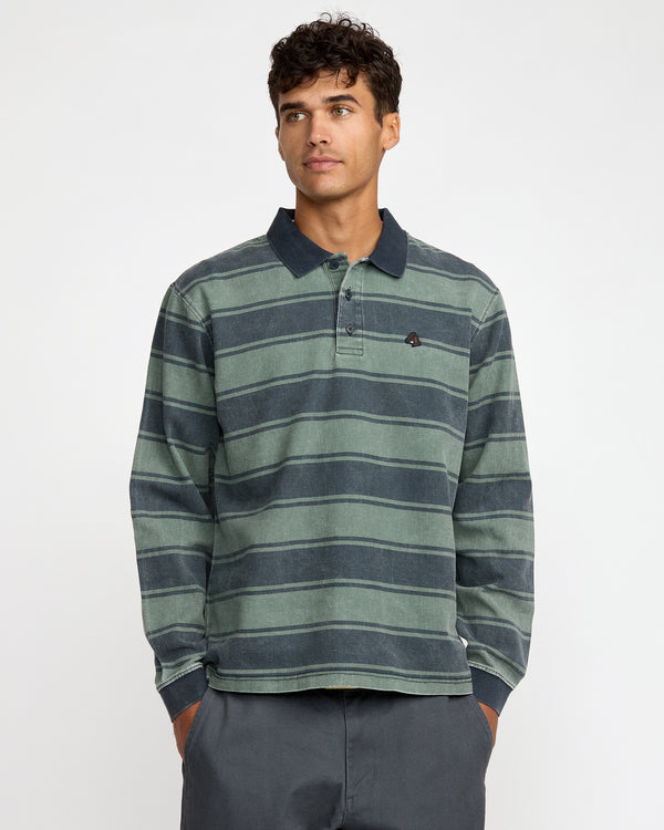 Rvca KSL Long Sleeve Polo