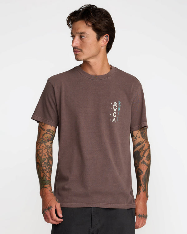 Rvca Mel G Flora Sleeve Tee
