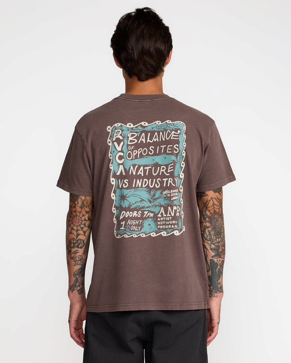 Rvca Mel G Flora Sleeve Tee