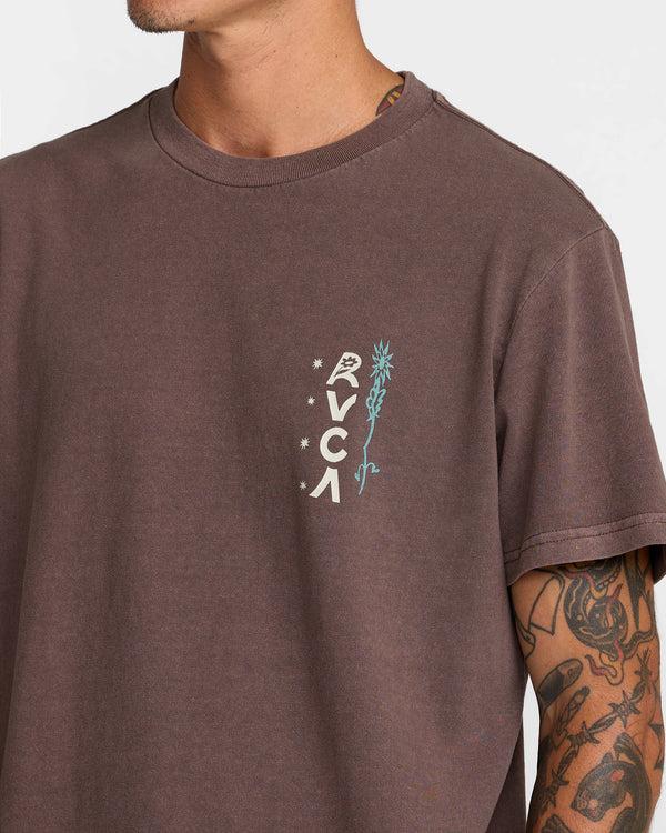 Rvca Mel G Flora Sleeve Tee