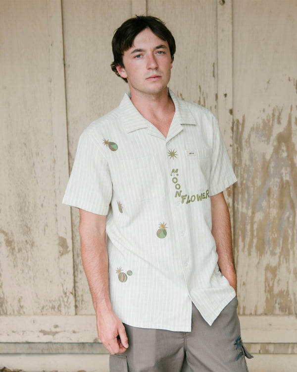 Rvca Mel G Moonlight Short Sleeve Shirt