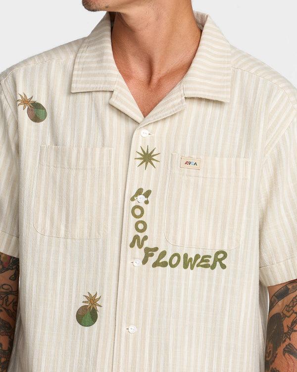 Rvca Mel G Moonlight Short Sleeve Shirt