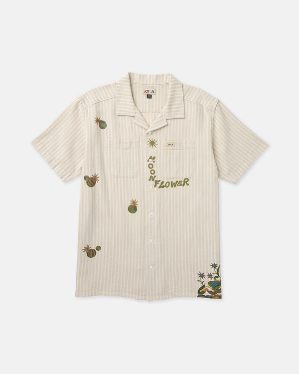 rvca Mel G Moonlight Short Sleeve Shirt