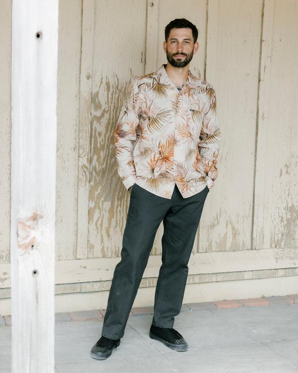Rvca Mel G Palm Long Sleeve Shirt