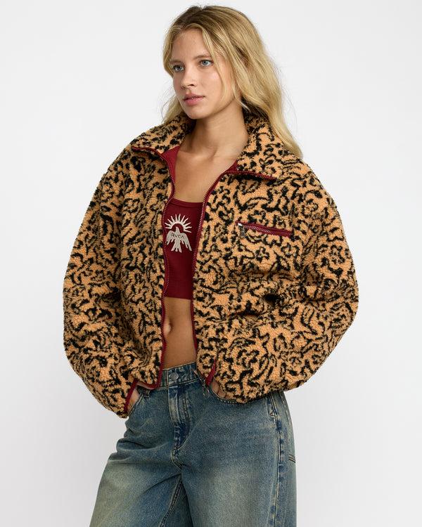 Rvca Oh Hush Sherpa Jacket
