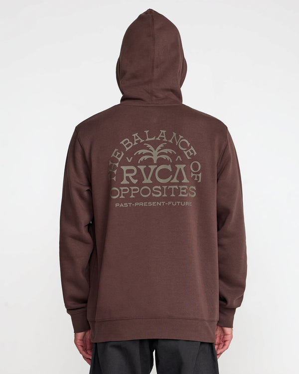 Rvca Palm Serif Hoodie