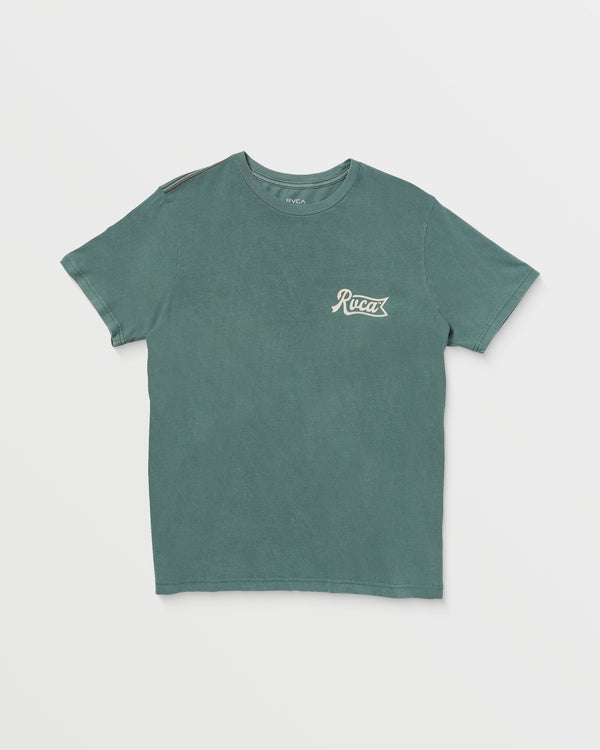 rvca Pen Script Short Sleeve Tee