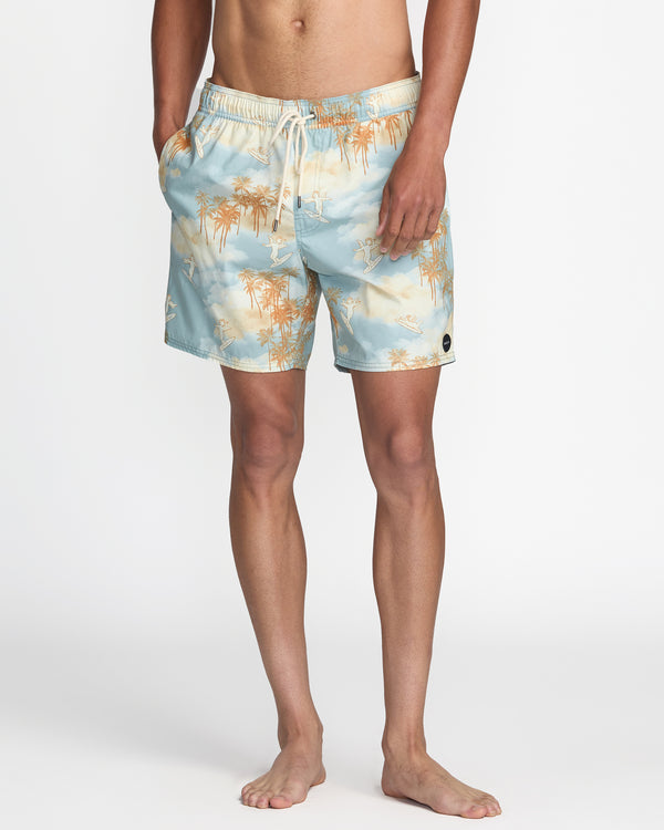 rvca Perry Elastic 17" Swim Trunk
