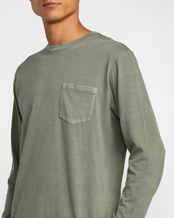 Rvca PTC Pigment Long Sleeve Tee