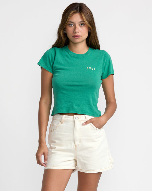 rvca Recession Denim Short