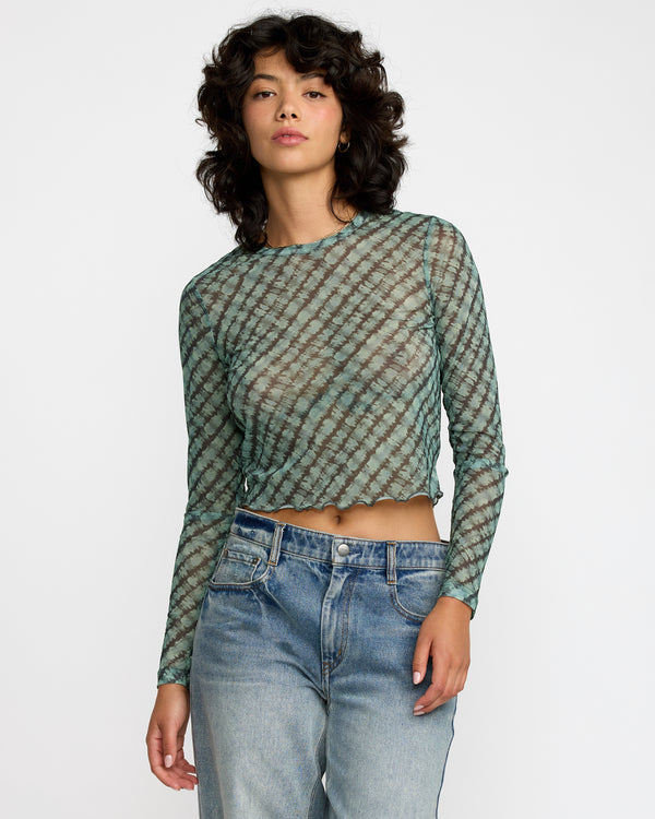 Rvca River Long Sleeve Shirt