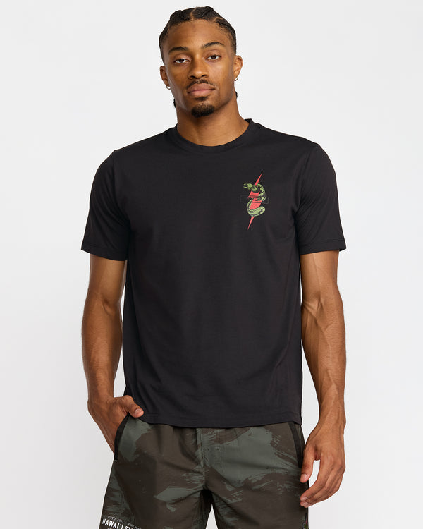 Rvca Shock Squad Short Sleeve Tee