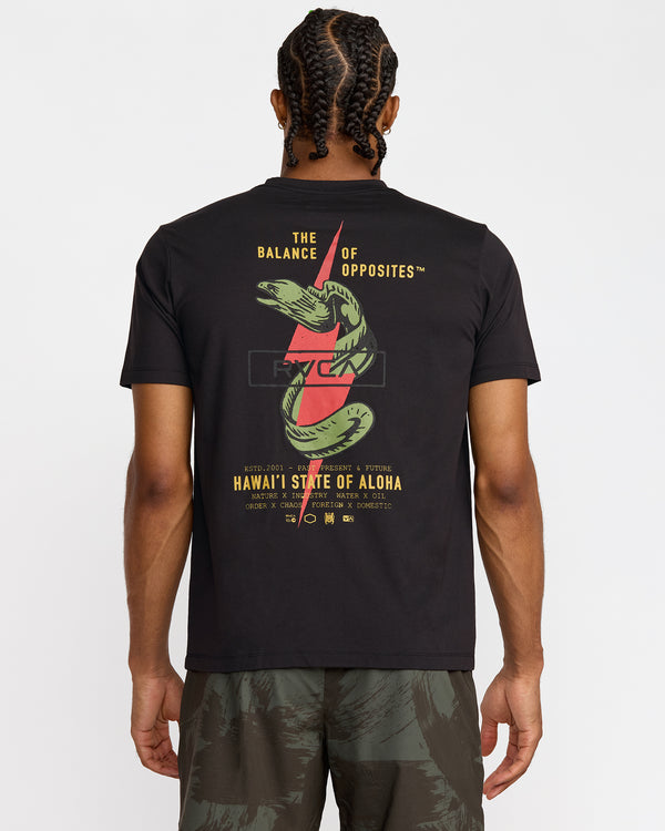 Rvca Shock Squad Short Sleeve Tee