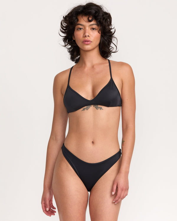 Rvca Solid Medium French Bikini Bottom