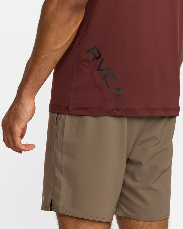 Rvca Sport Vent Short Sleeve Tee