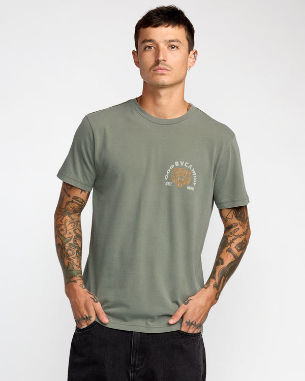Rvca Squadron Short Sleeve Tee