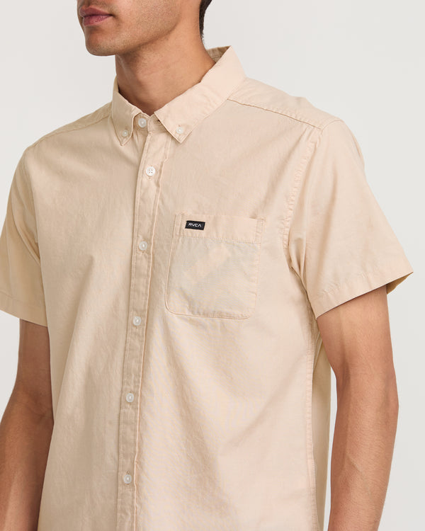 Rvca That'll Do Dobby Short Sleeve Shirt