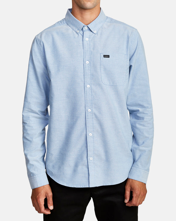 rvca That'll Do Stretch Long Sleeve Shirt
