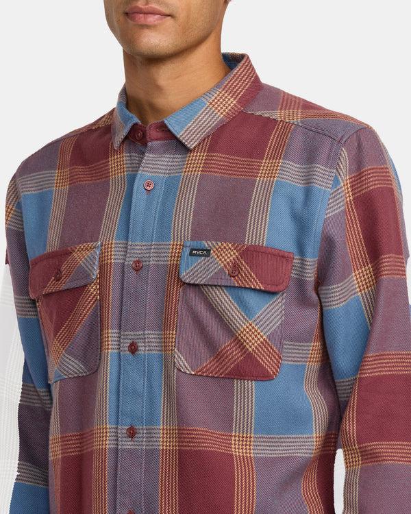 Rvca That'll Work Flannel Long Sleeve Shirt