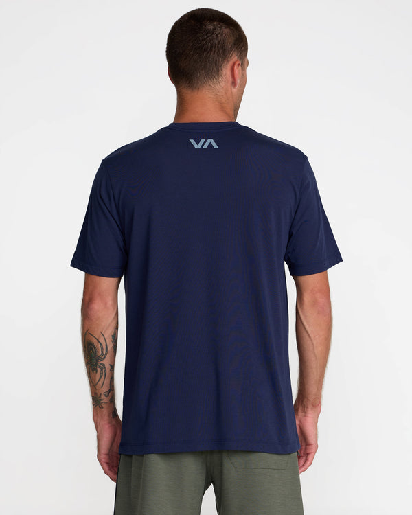Rvca VA Blur Short Sleeve Tee