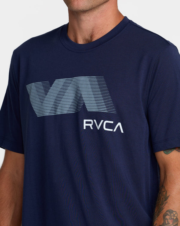 Rvca VA Blur Short Sleeve Tee