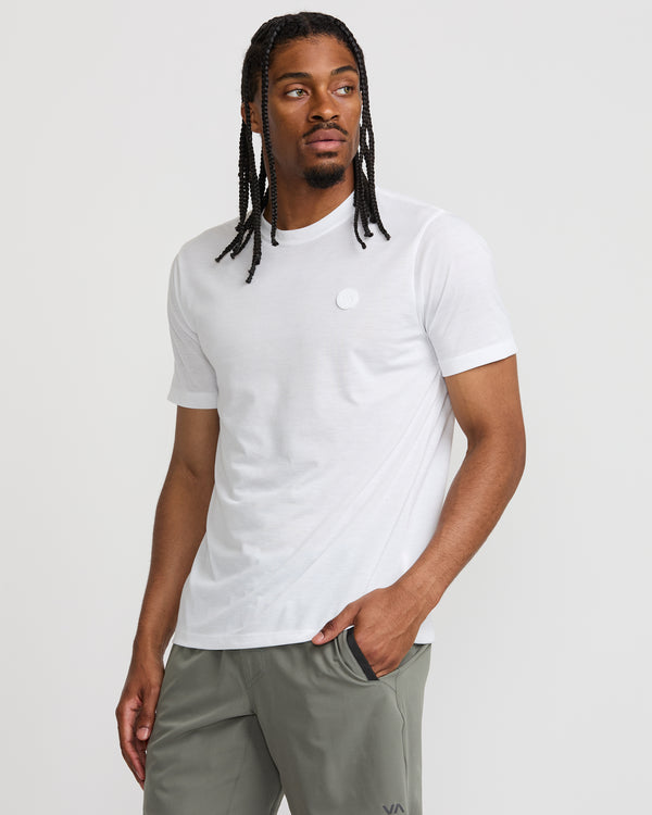 Rvca VA Circle Icon Short Sleeve Tee