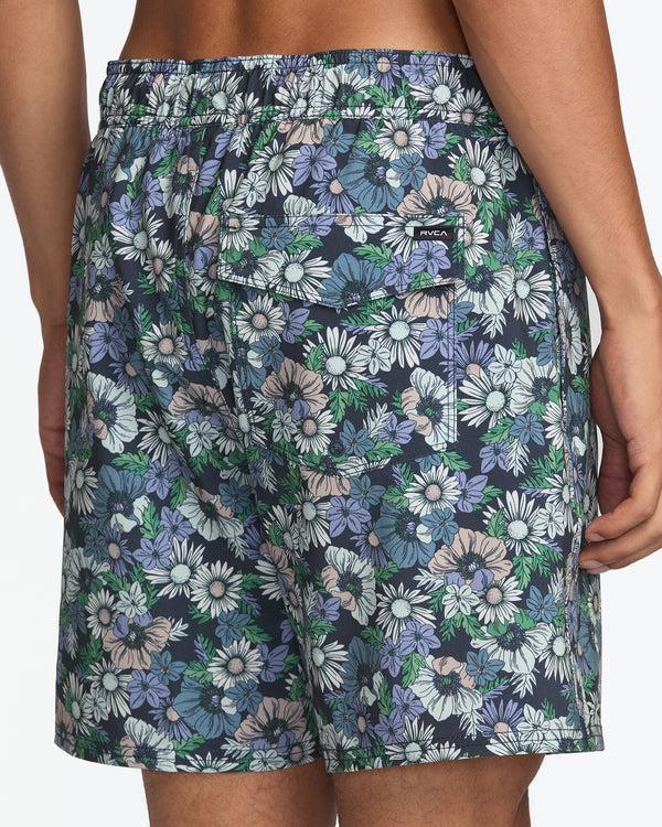 Rvca VA Elastic Short 17" Swim Trunk