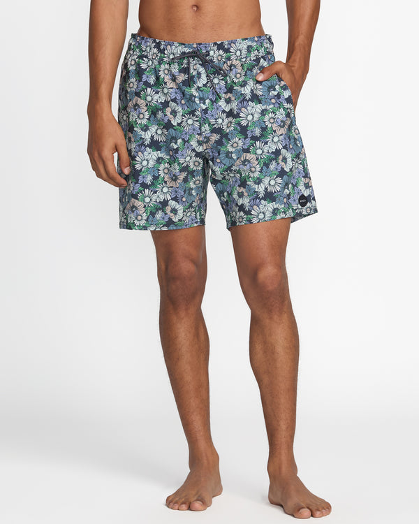 rvca VA Elastic Short 17" Swim Trunk