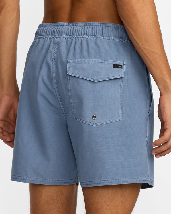 Rvca VA Pigment Elastic Short 16" Swim Trunk