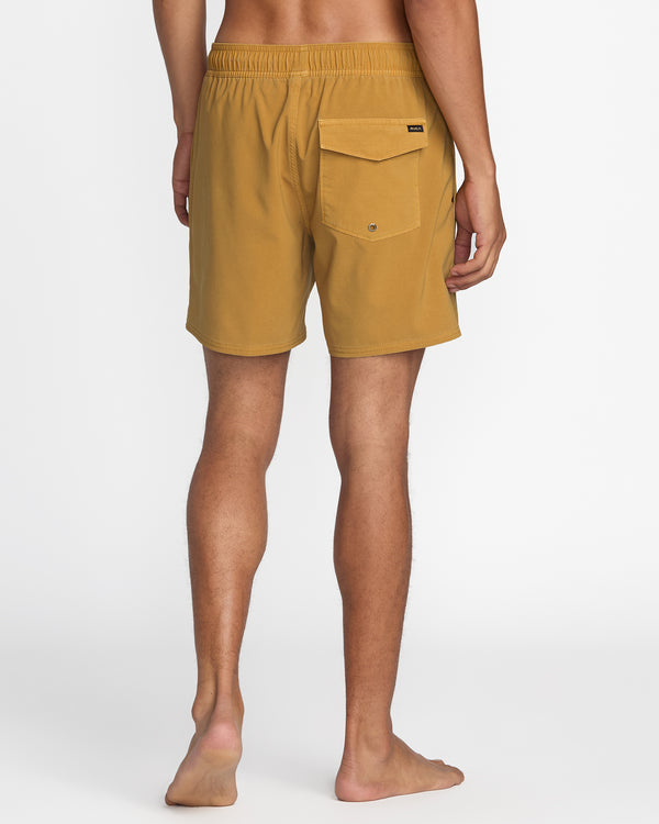 Rvca VA Pigment Elastic Short 16" Swim Trunk