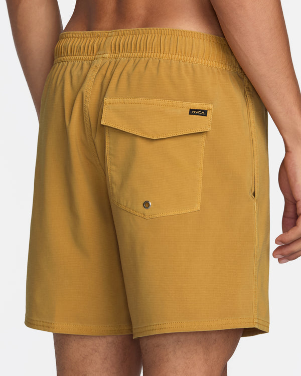 Rvca VA Pigment Elastic Short 16" Swim Trunk