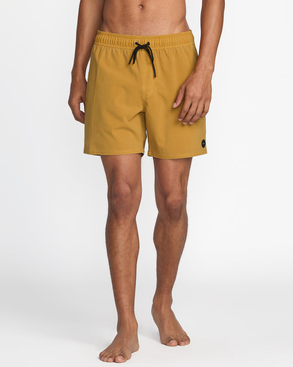 rvca VA Pigment Elastic Short 16" Swim Trunk