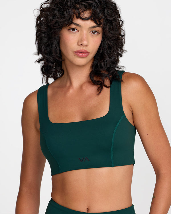 Rvca VA Square Neck Bra