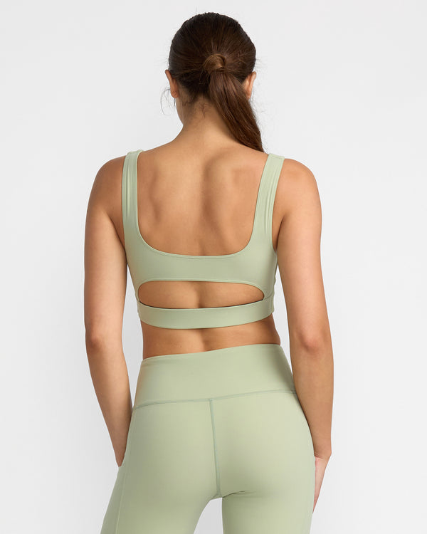 Rvca VA Square Neck Bra