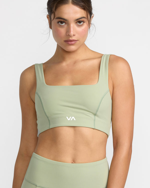 Rvca VA Square Neck Bra
