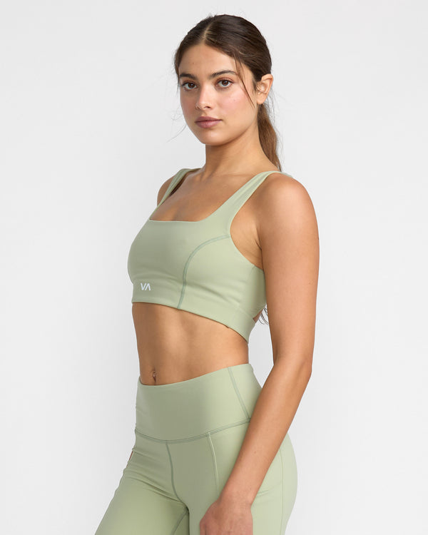 Rvca VA Square Neck Bra