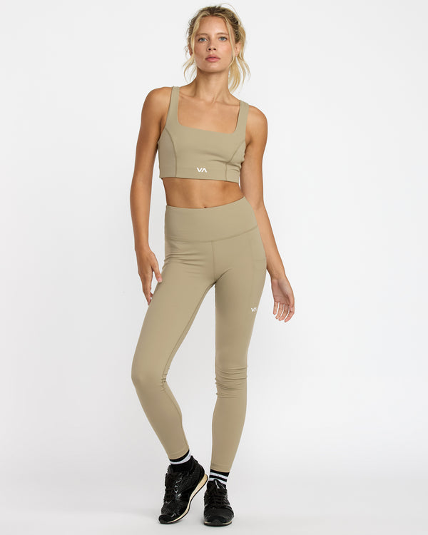 Rvca VA Square Neck Bra