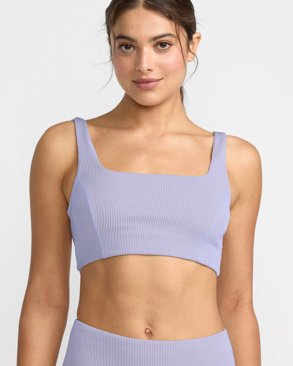 Rvca VA Square Neck Bra